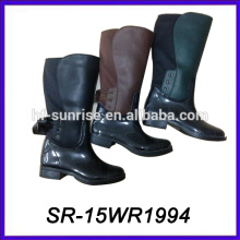 long high heel boot fashion pvc boot lady rain boot